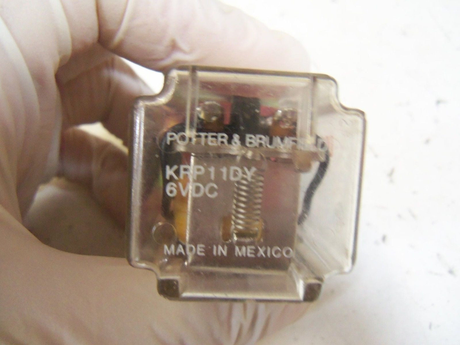 POTTER & BRUMFIELD KRP11DY RELAY 6VDC *USED*