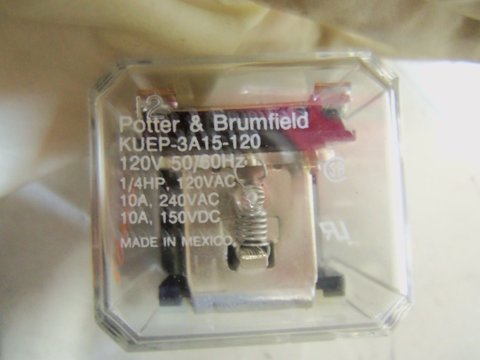 POTTER & BRUMFIELD KUEP-3A15-120 POWER RELAY *NEW IN BOX*
