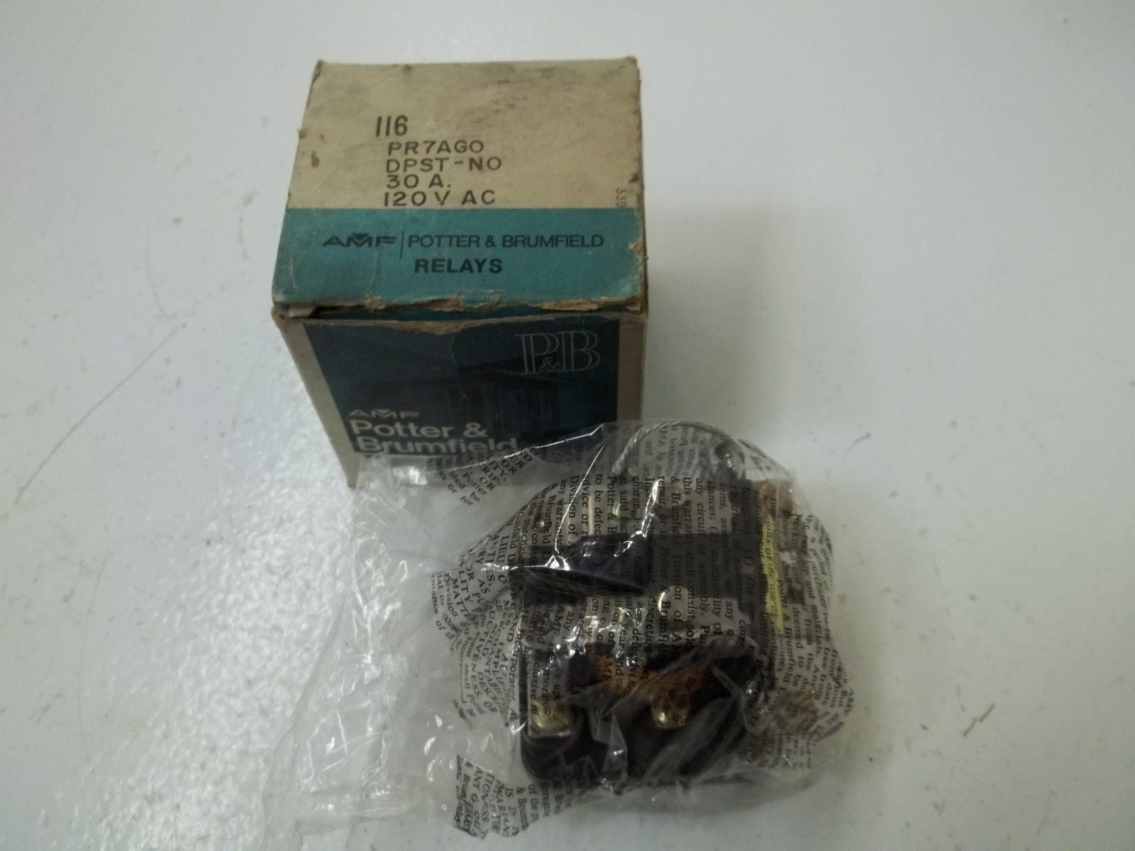 POTTER & BRUMFIELD PR7AG0 *NEW IN BOX*