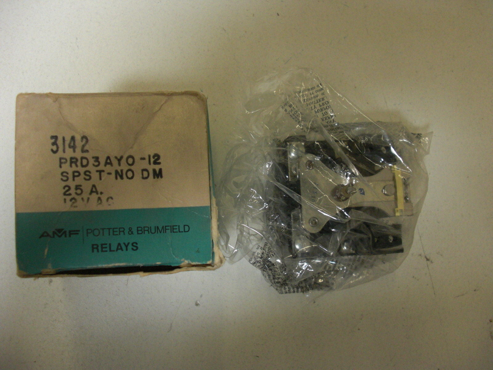 POTTER & BRUMFIELD PRD3AY0-12/ SPST-NODM RELAY *NEW IN BOX*