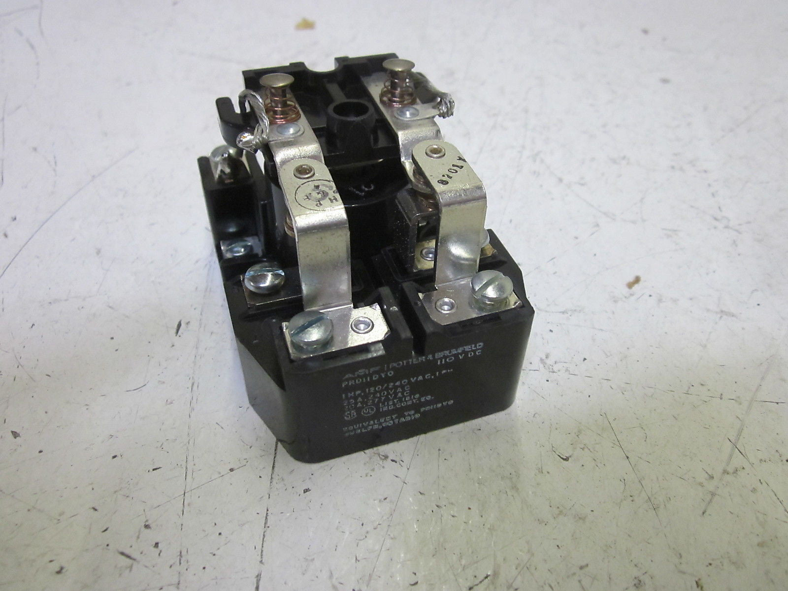 POTTER & BRUMFIELD PRD-11DY0-110 RELAY 110VDC *USED*