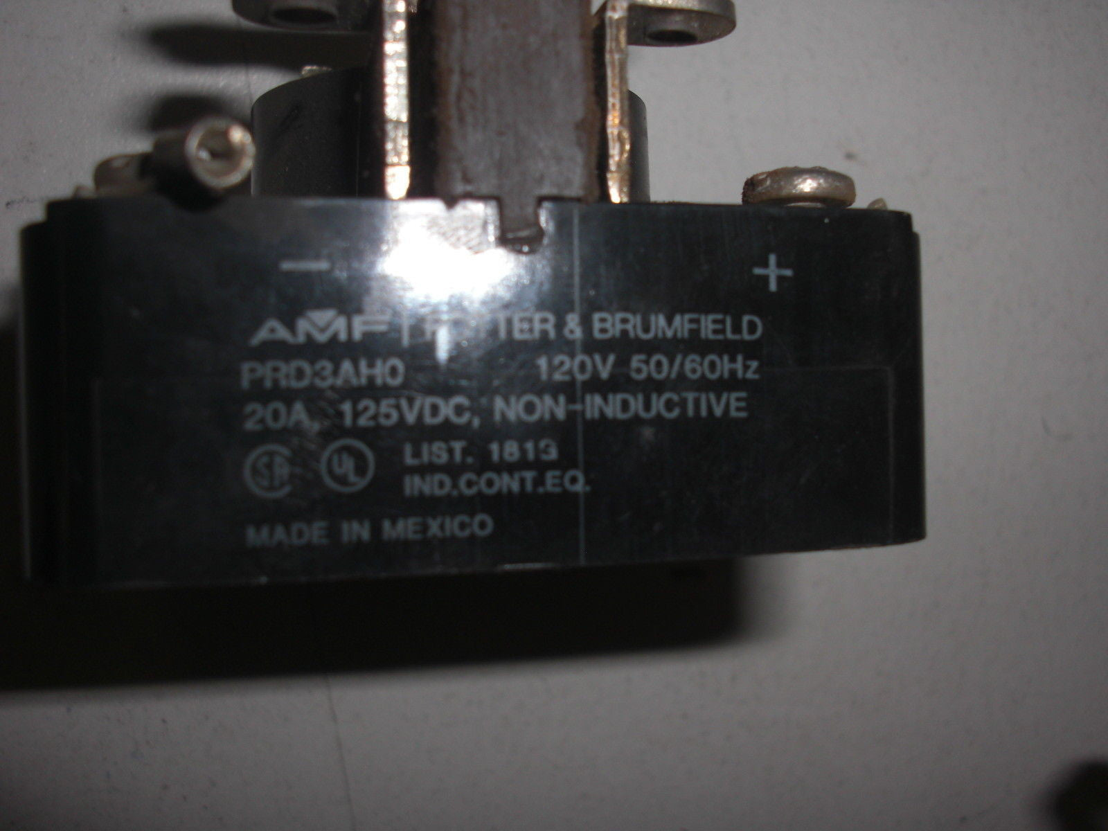 POTTER & BRUMFIELD PRD3AH0-120V *USED*