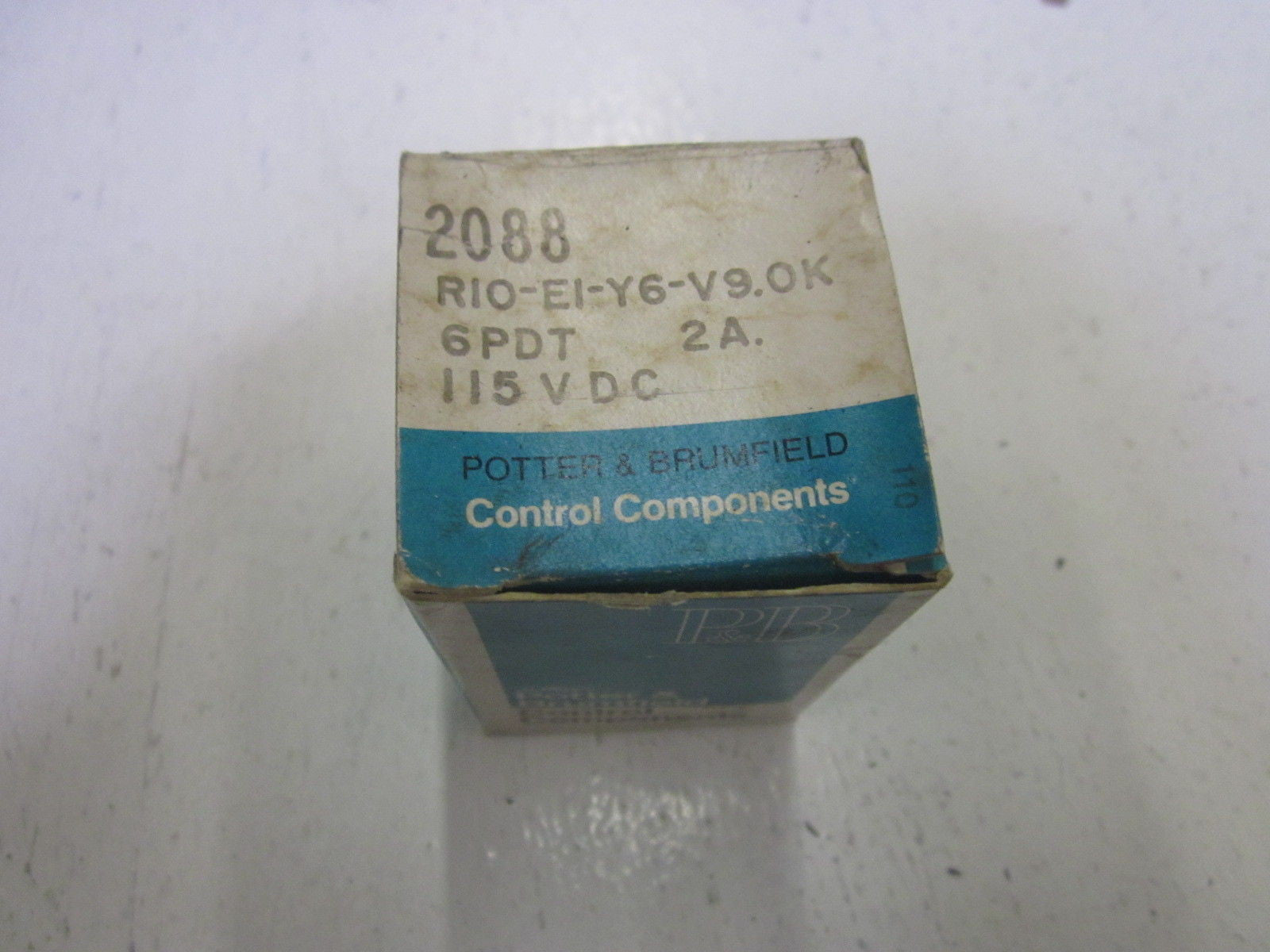 POTTER & BRUMFIELD R10-E1-Y6-V9.0K  115V *NEW IN BOX*