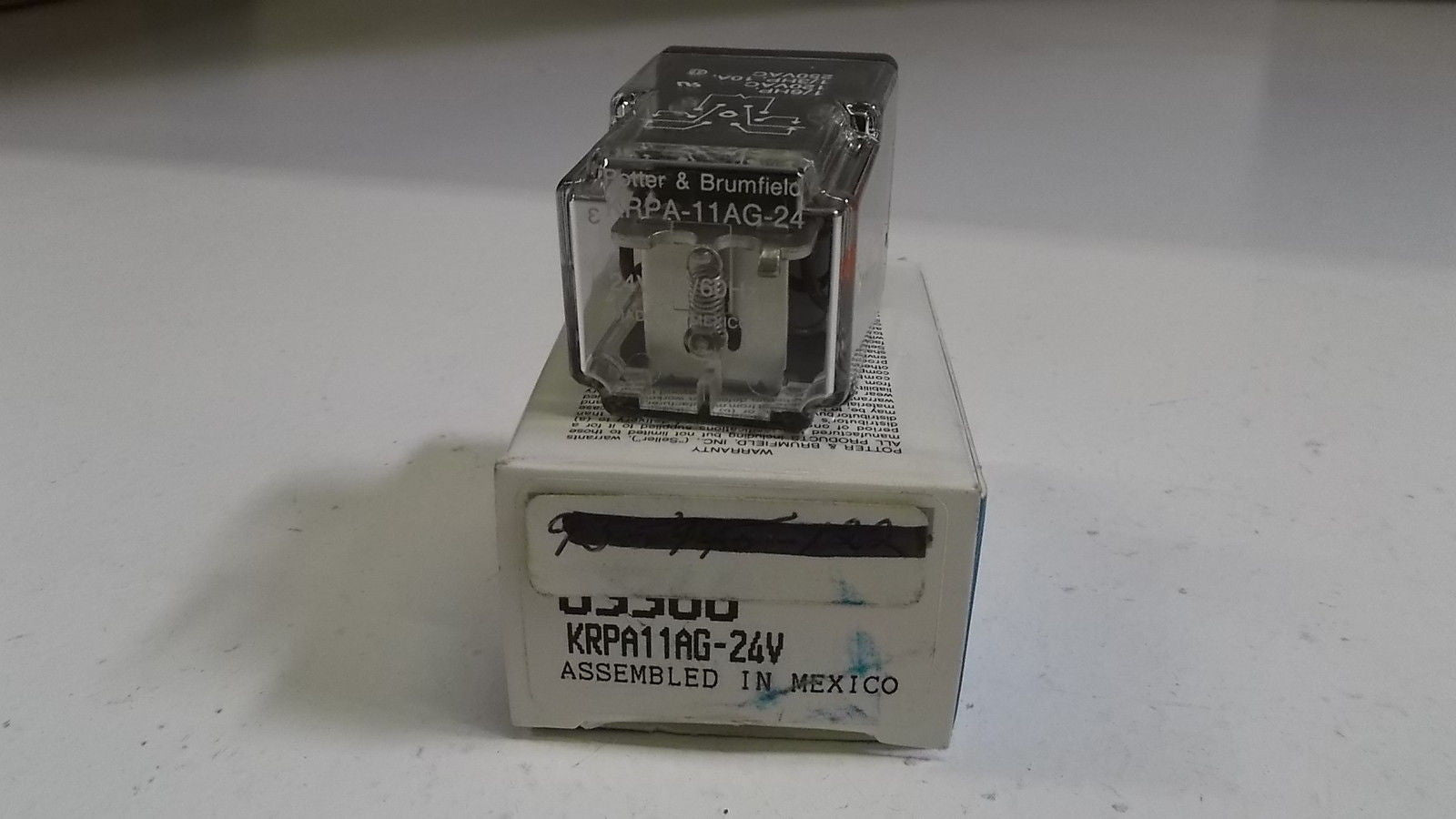 POTTER & BRUMFIELD KRPA-11AG-24 RELAY 24V *NEW IN BOX*