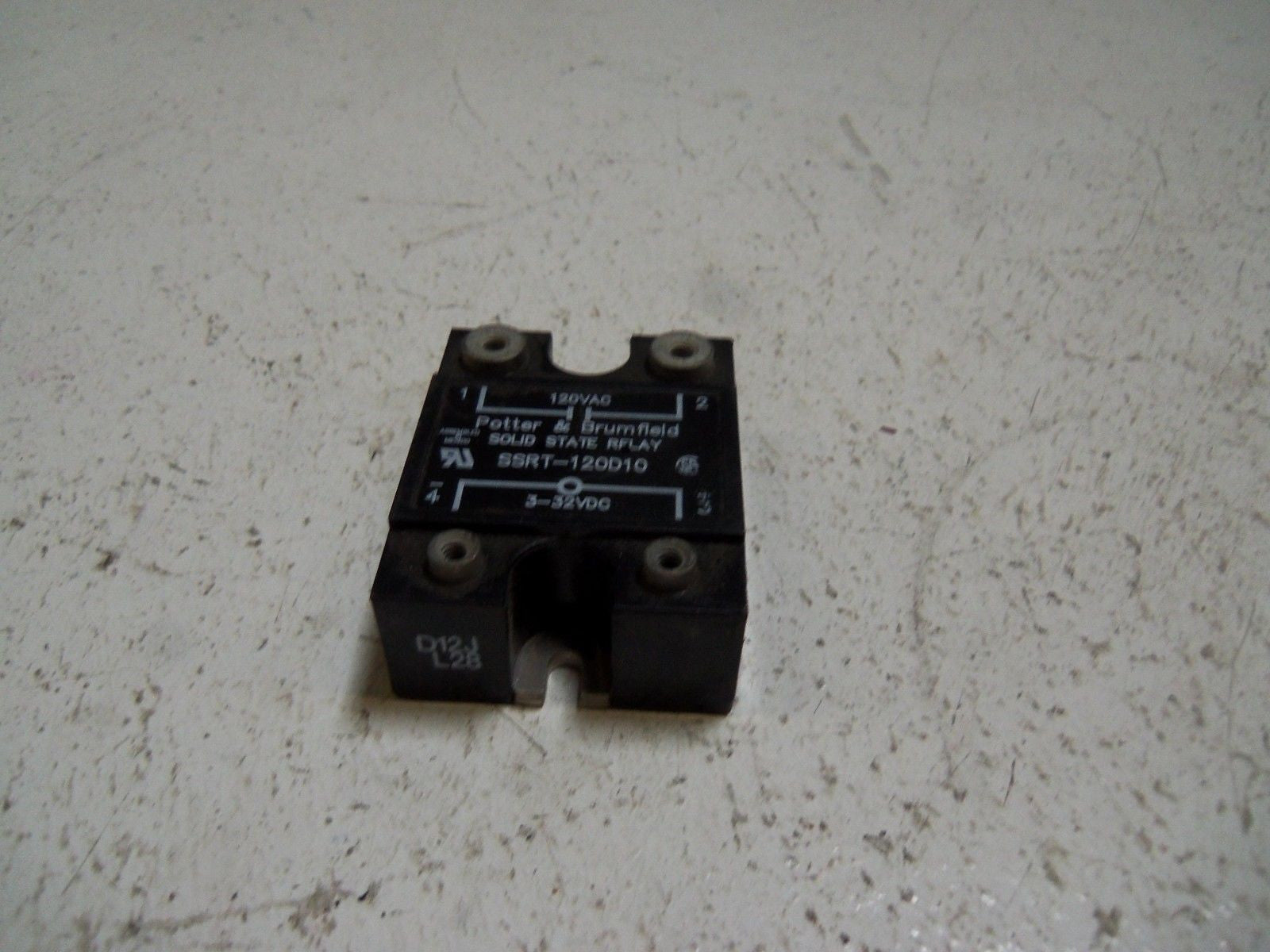 POTTER & BRUMFIELD SSRT-120D10 SOLID STATE RELAY *USED*