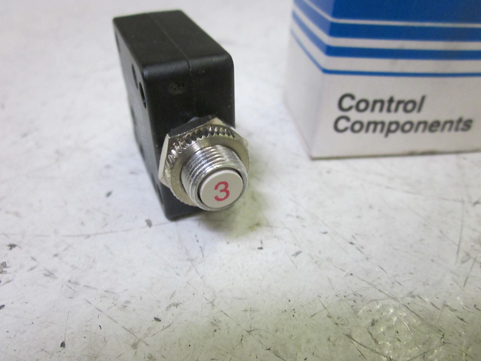 POTTER & BRUMFIELD W58-XB1A4A-3 PUSH-RESET CIRCUIT BREAKER 3A 250V *NEW IN BOX*