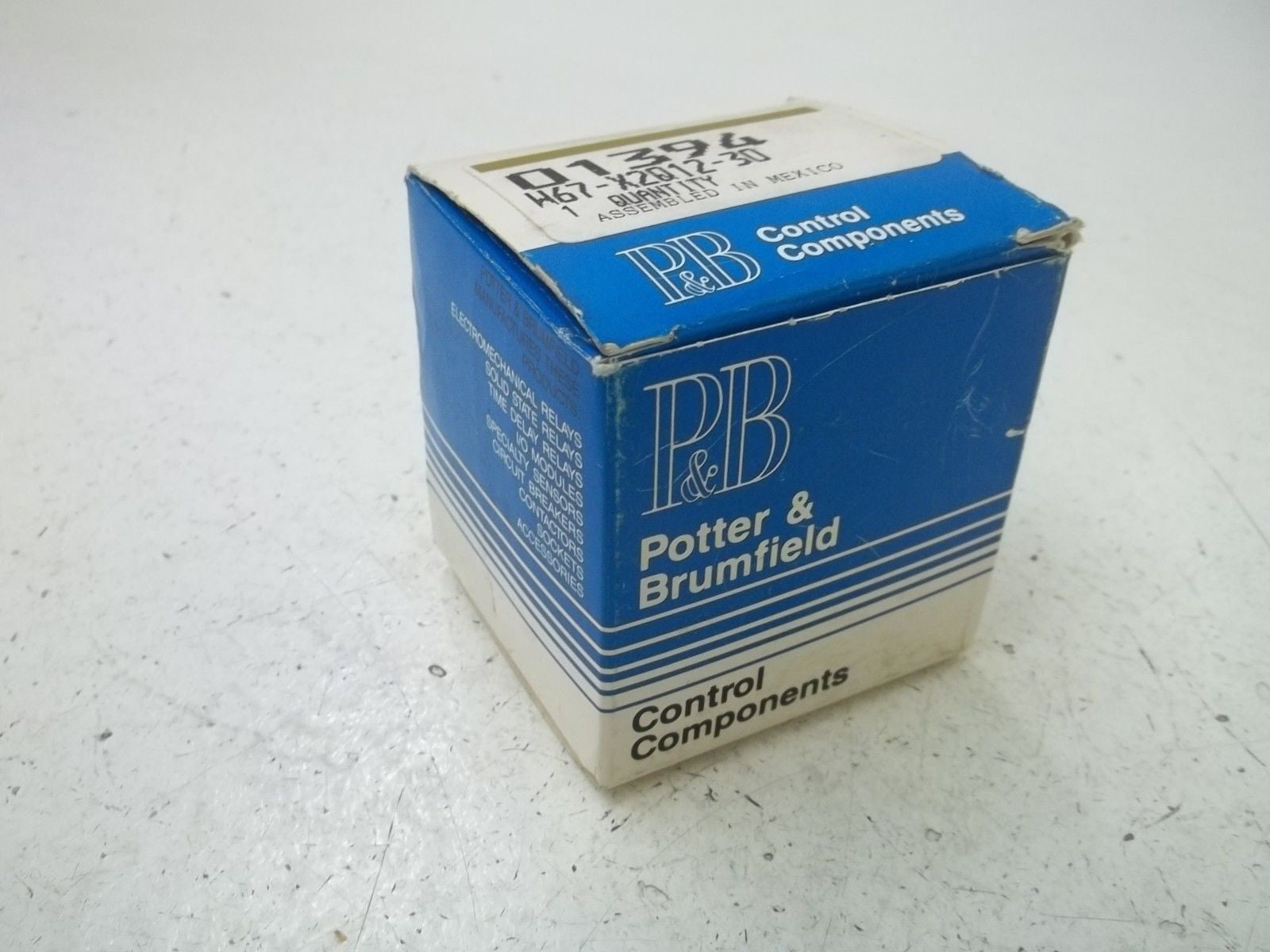 POTTER & BRUMFIELD W67-X2Q12-30 CIRCUIT BREAKER 30AMP, 277VAC *NEW IN BOX*