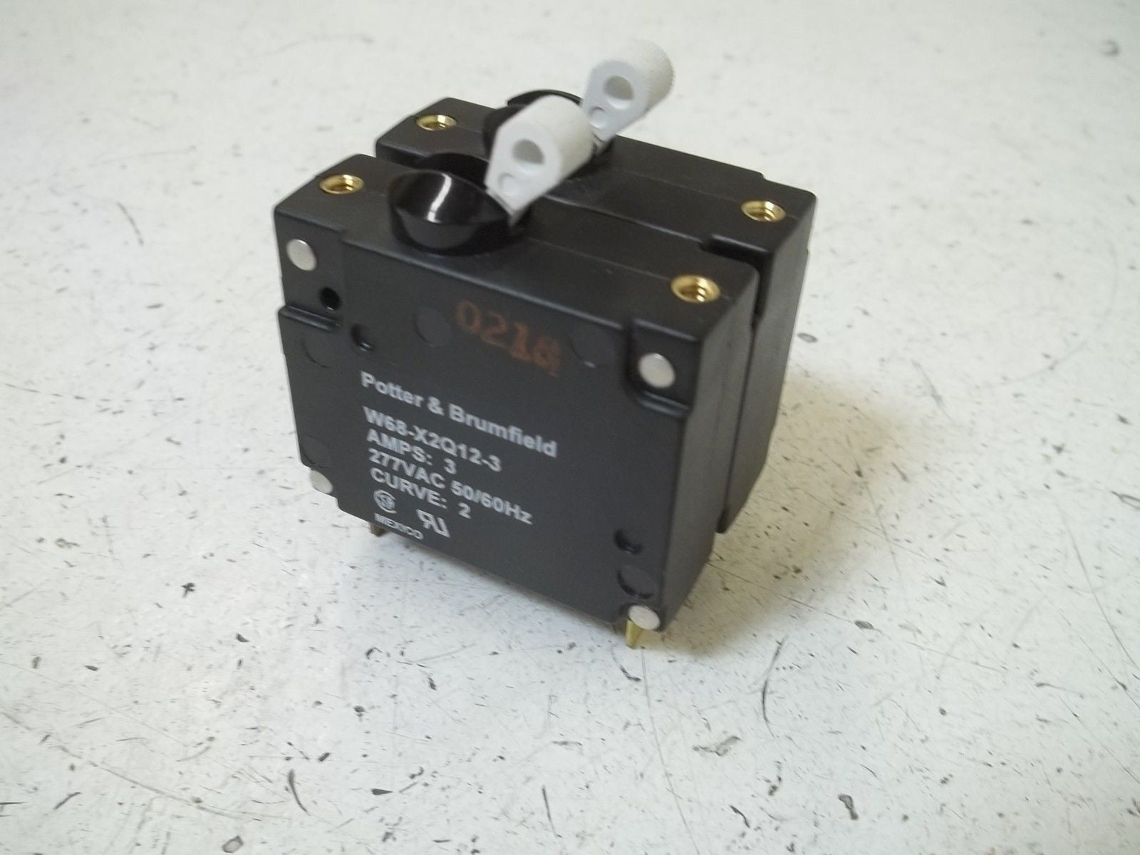 POTTER & BRUMFIELD W68-X2W12-3 CIRCUIT BREAKER *NEW NO BOX*