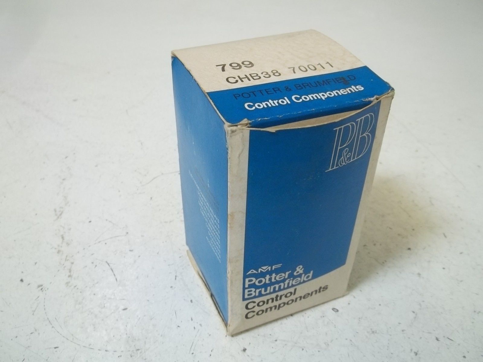 POTTER & BRUMFIELD CHB-38-70011 TIME DELAY 1.0-10 SEC. 120VAC * NEW IN BOX *