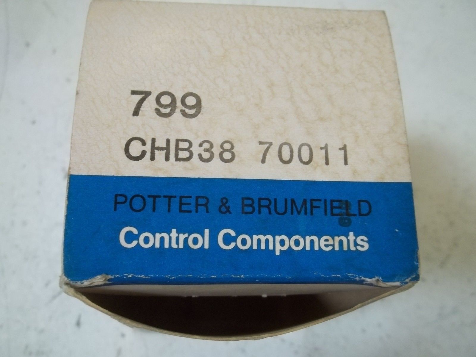 POTTER & BRUMFIELD CHB-38-70011 TIME DELAY 1.0-10 SEC. 120VAC * NEW IN BOX *