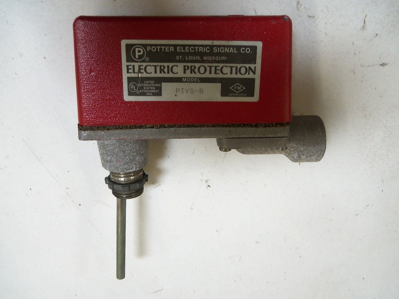 POTTER ELECTRIC PIVS-B PRESSURE SWITCH *USED*