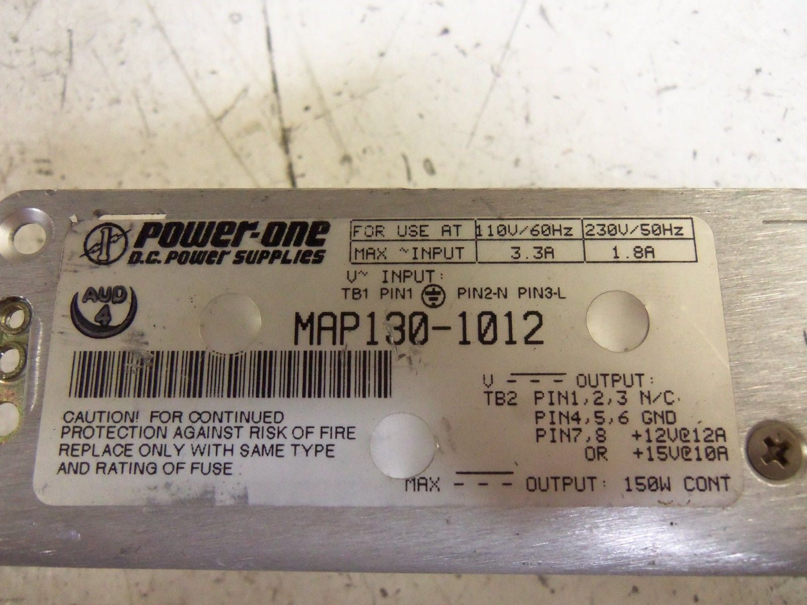 POWER-ONE MAP130-1012 POWER SUPPLY *NEW NO BOX*