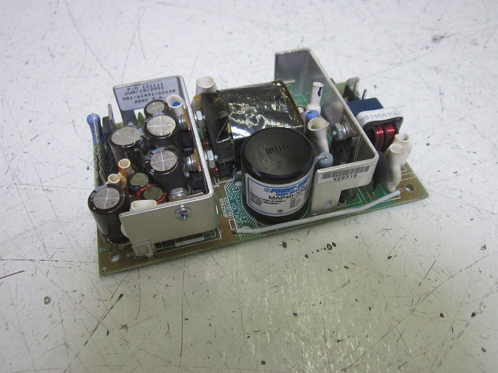 POWER-ONE MAP40-3000 POWER SUPPLY *USED*