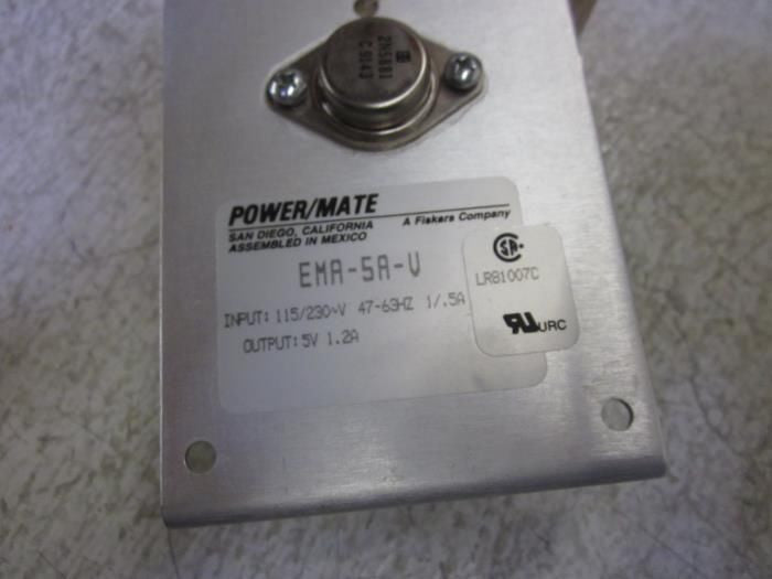 POWER/MATE EMA-5A-V REGULATED POWER SUPPLY *NEW IN BOX*