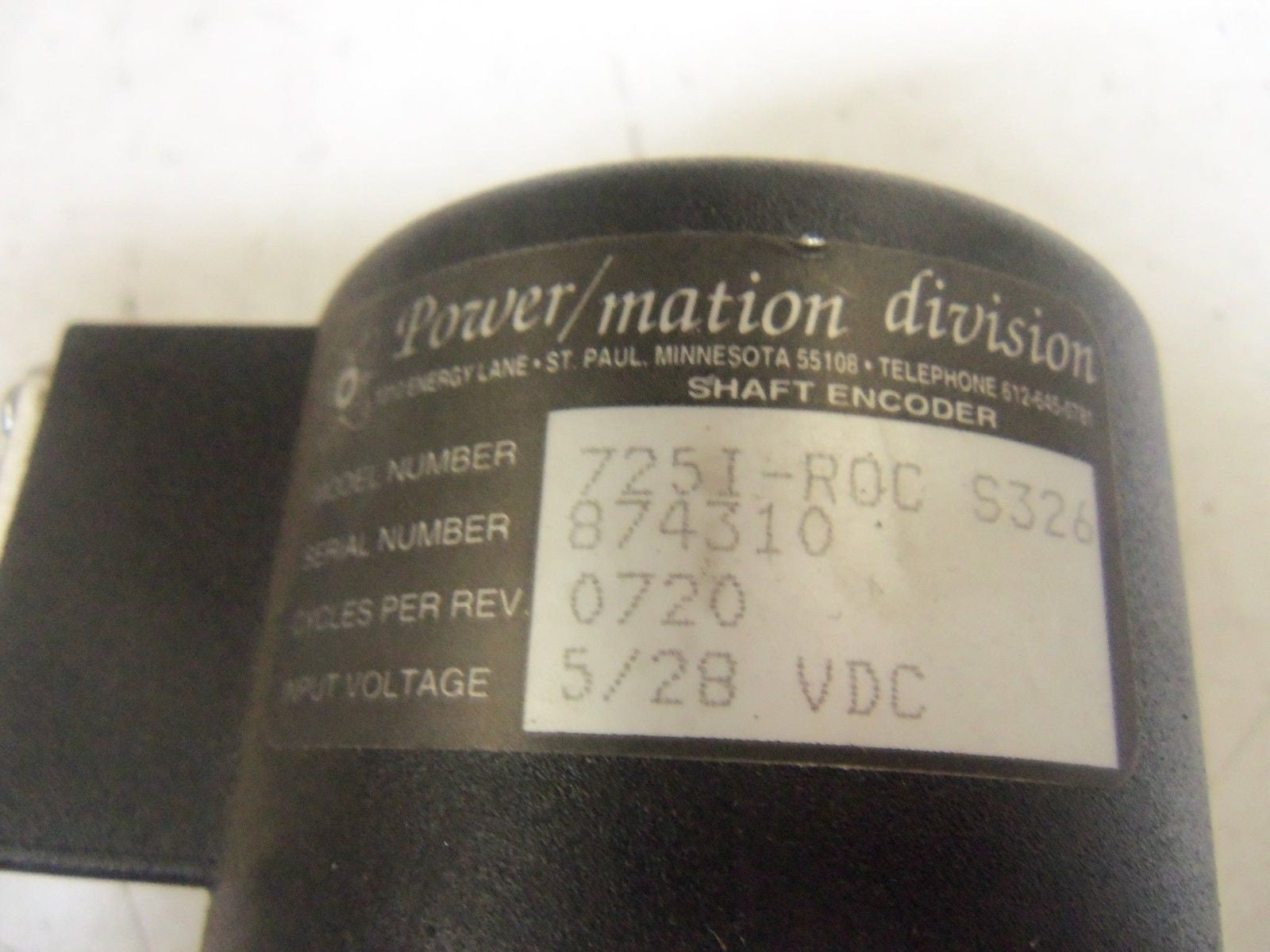 POWER MATION 725I-ROC *USED*