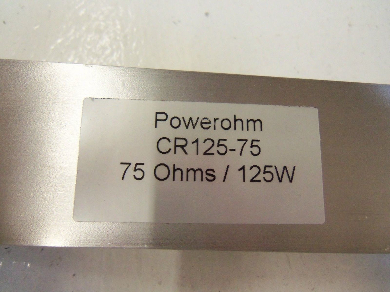 POWEROHM CR125-75 *USED*