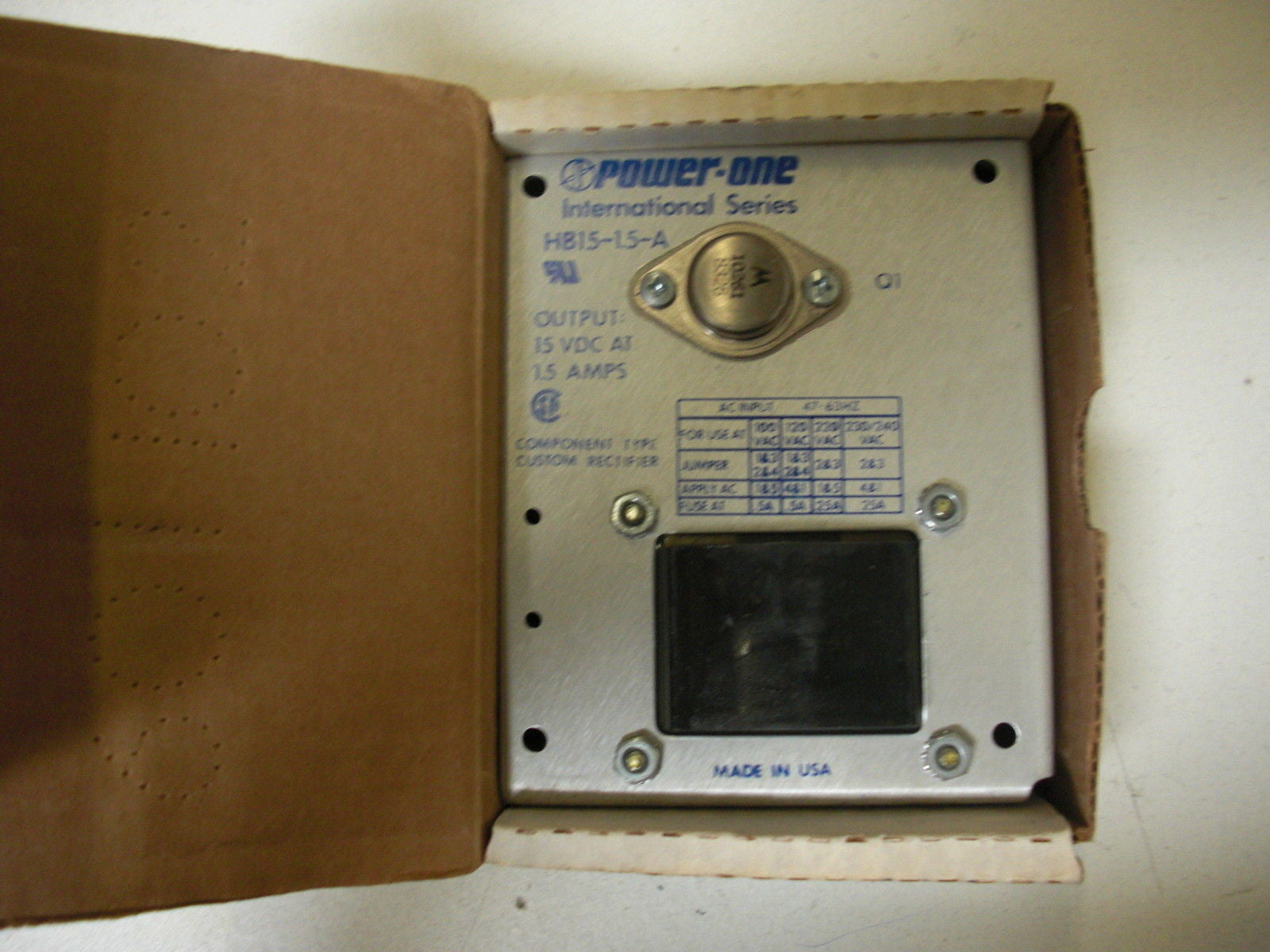 POWER-ONE HC15-1.5-A *NEW IN BOX*