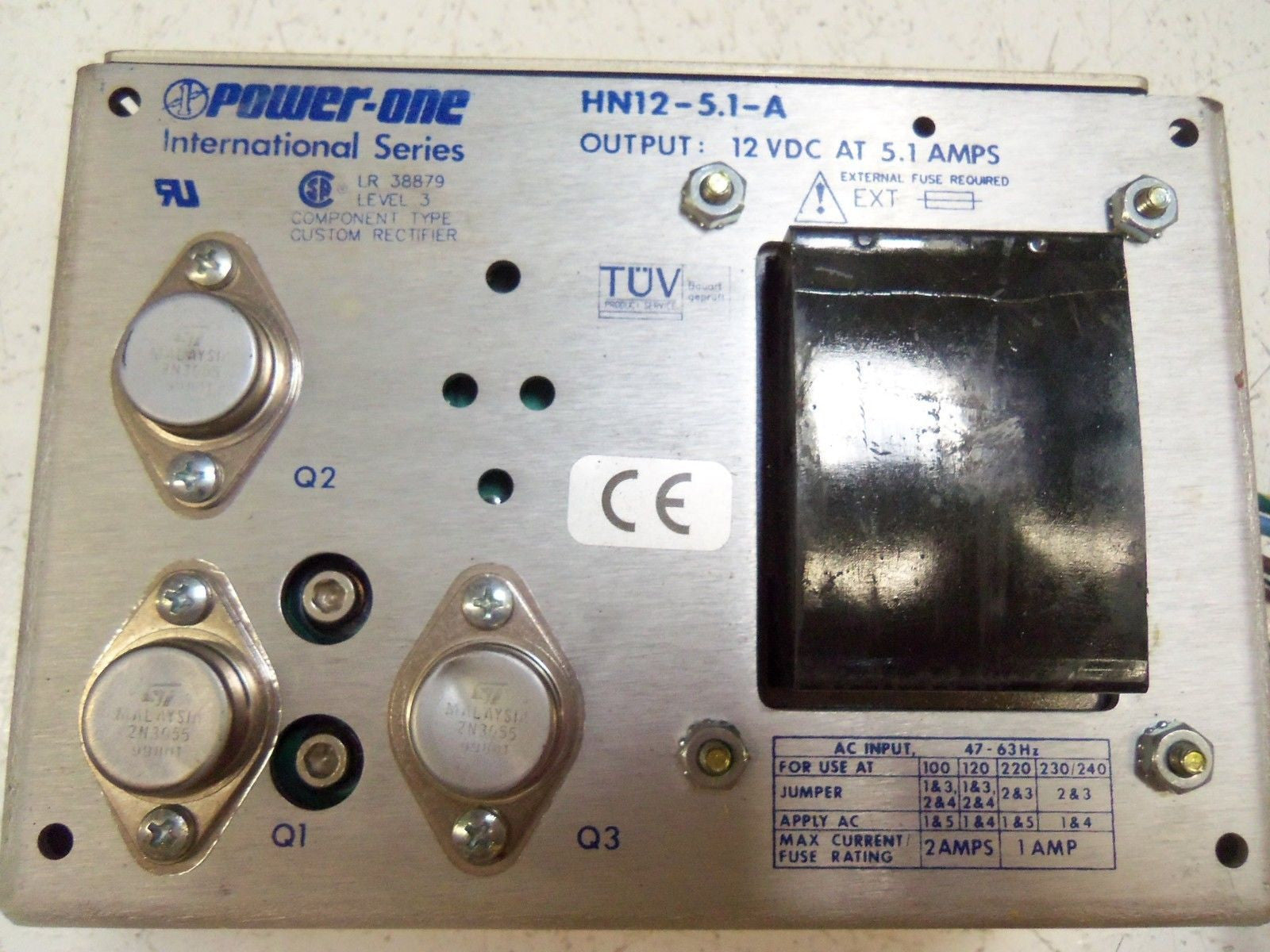 POWER-ONE HN12-5.1-A DC POWER SUPPLY *NEW IN BOX*
