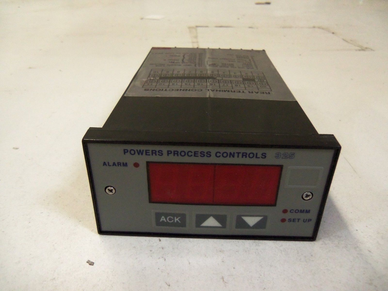 POWERS PROCESS CONTROLS 325-A000 *NEW NO BOX*