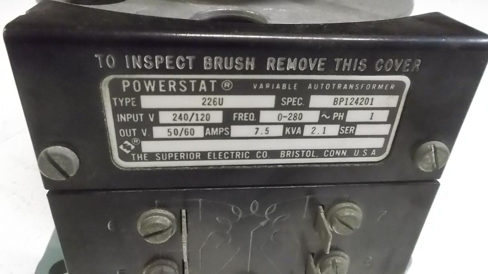 POWERSTAT 2260 *NEW NO BOX*