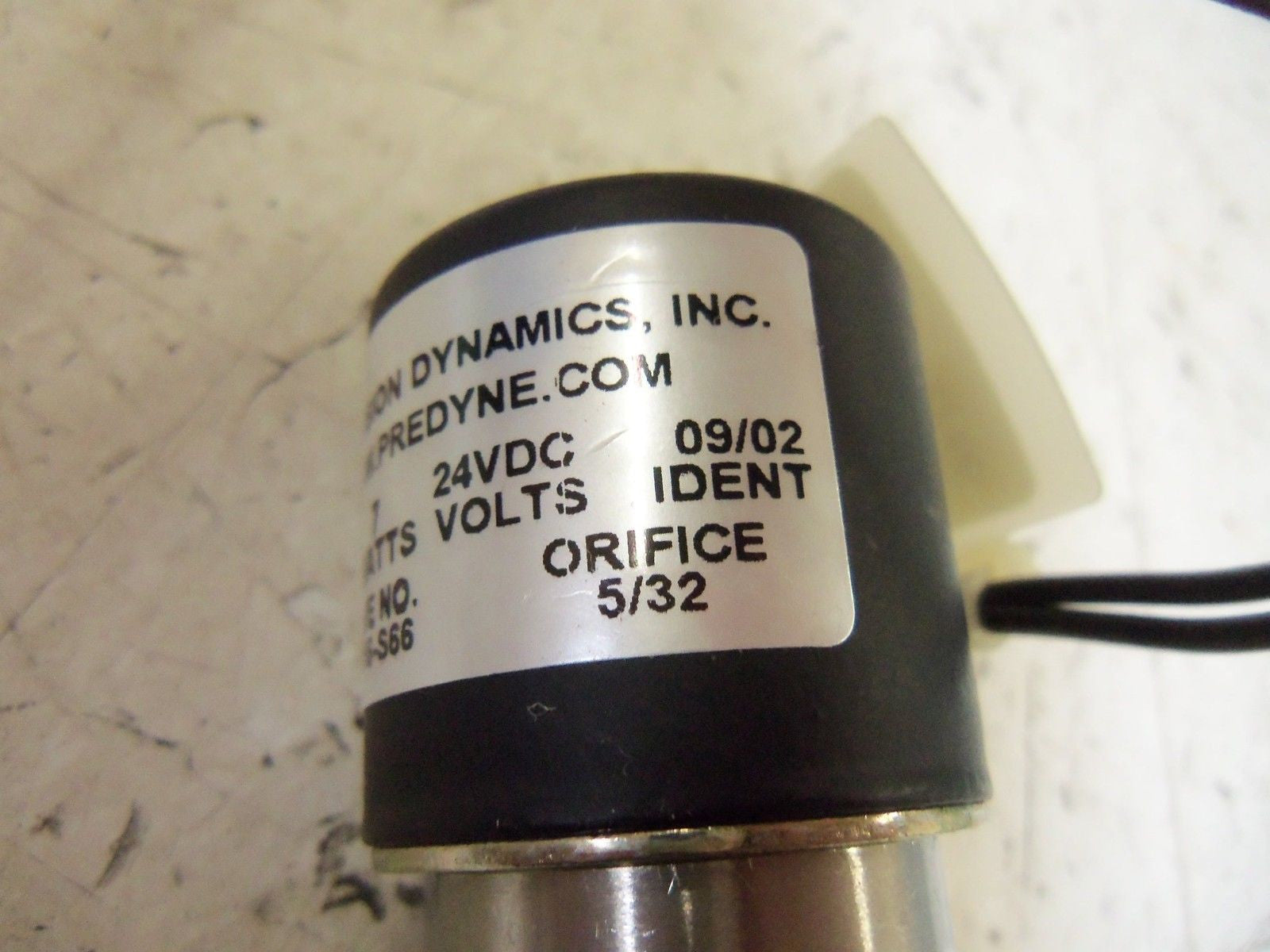 PRECISON DYNAMICS B2016-S66 VALVE *NEW NO BOX*