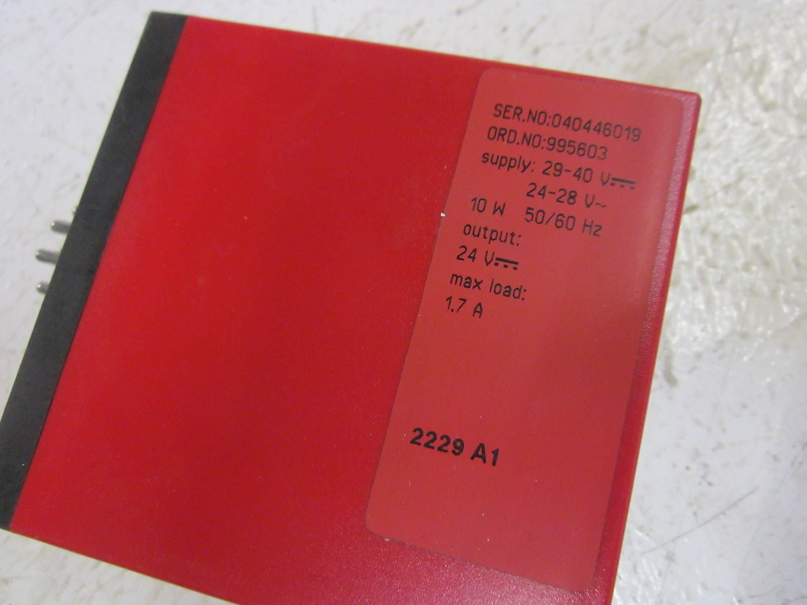 PR ELECTRONICS 2229 VOLTAGE REGULATOR 40VDC  *USED*