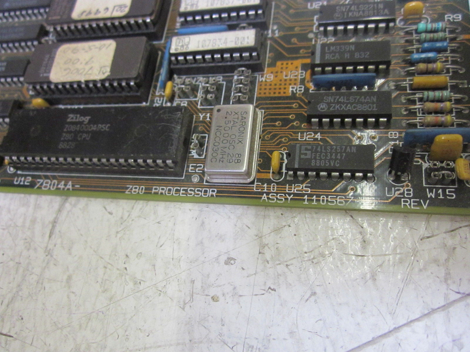 PRO-LOG 7804A 110567 PROCESSOR BOARD110568-002  *USED*