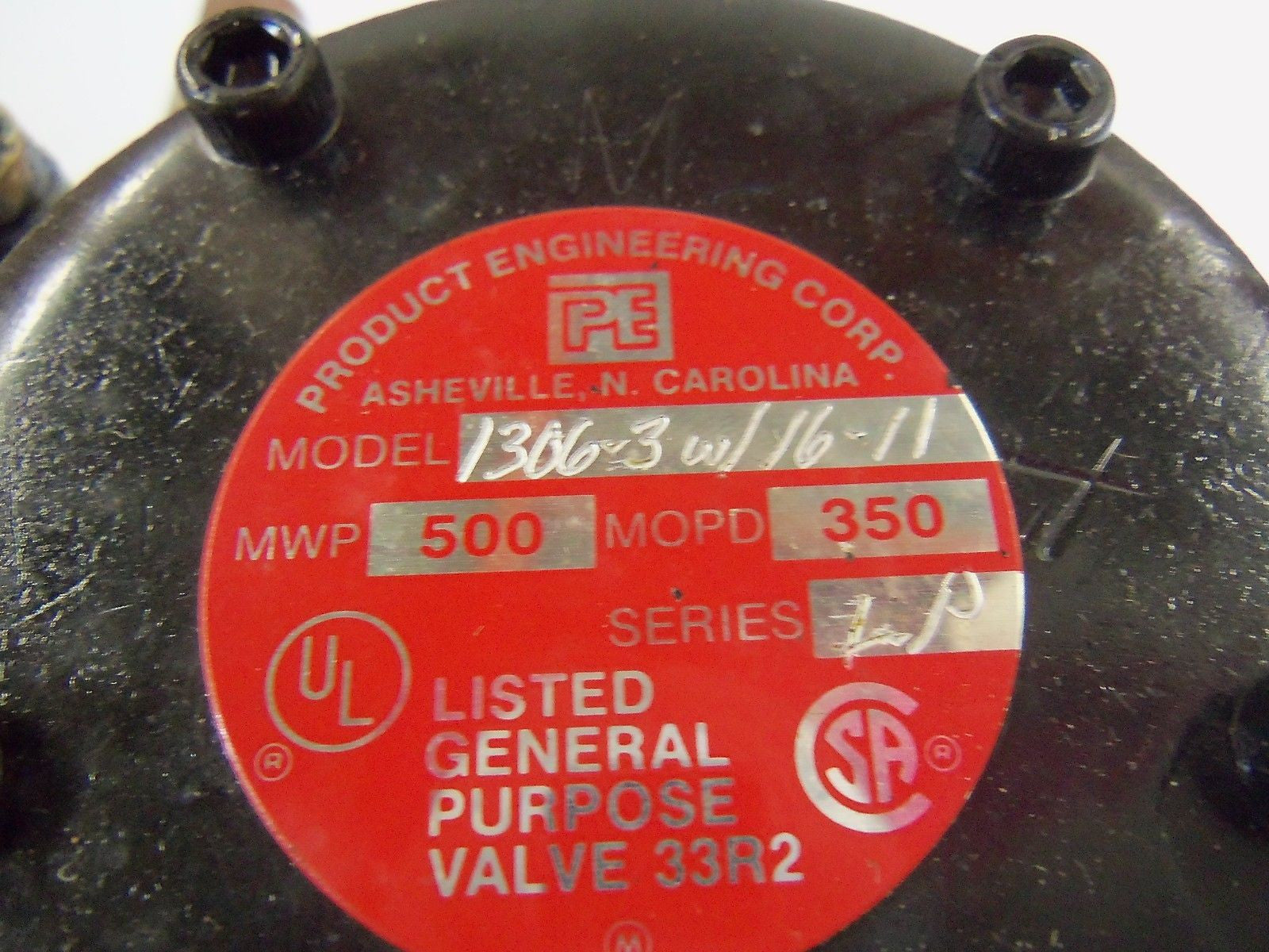 PRODUCT ENGINEERING 1306-3W/16-11 *USED*