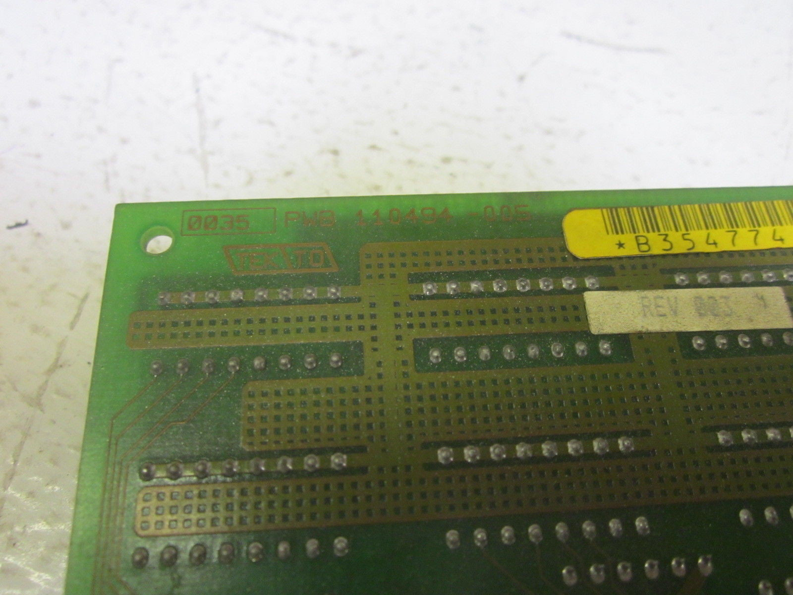 PROLOG PWB 110494-005 TTL I/O CARD *USED*