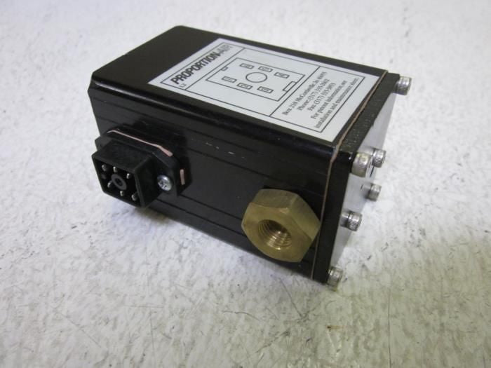 PROPORTION-AIR QB1TFIC220 PRESSURE CONTROL VALVE *USED*