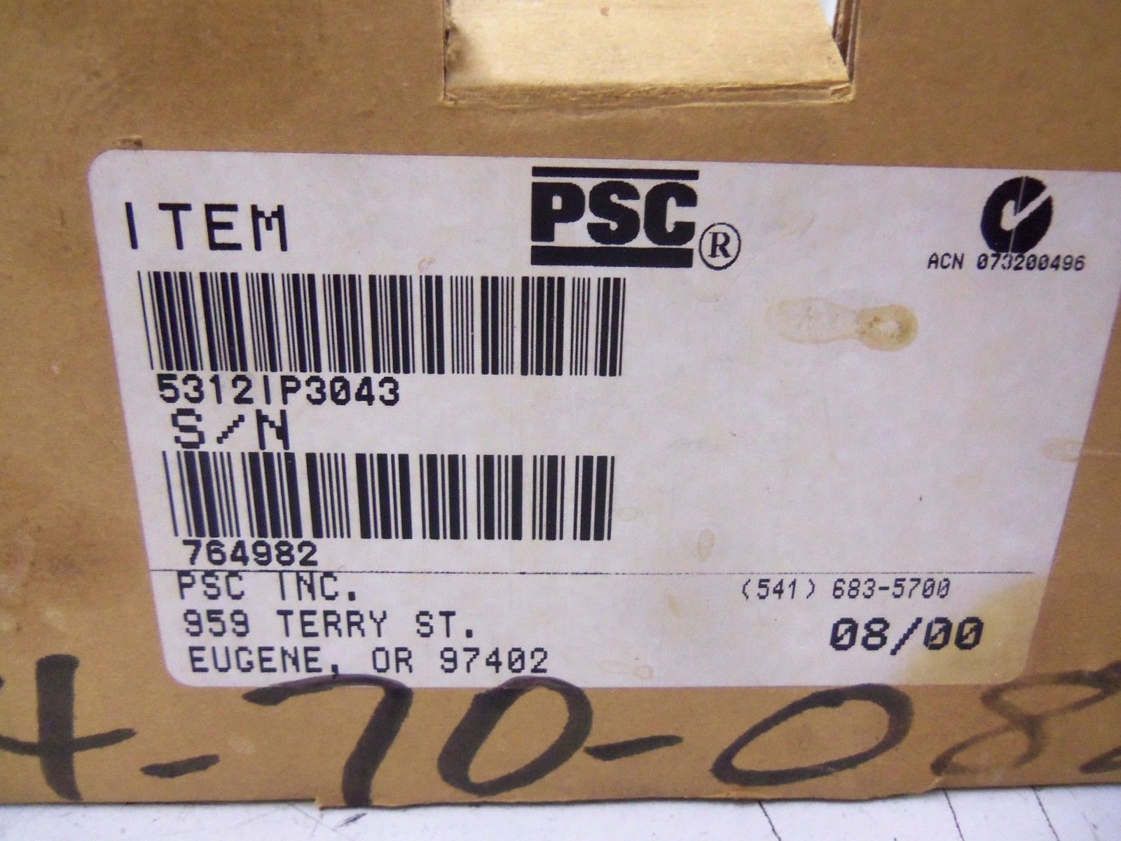 PSC 5312IP3043 *NEW IN BOX*