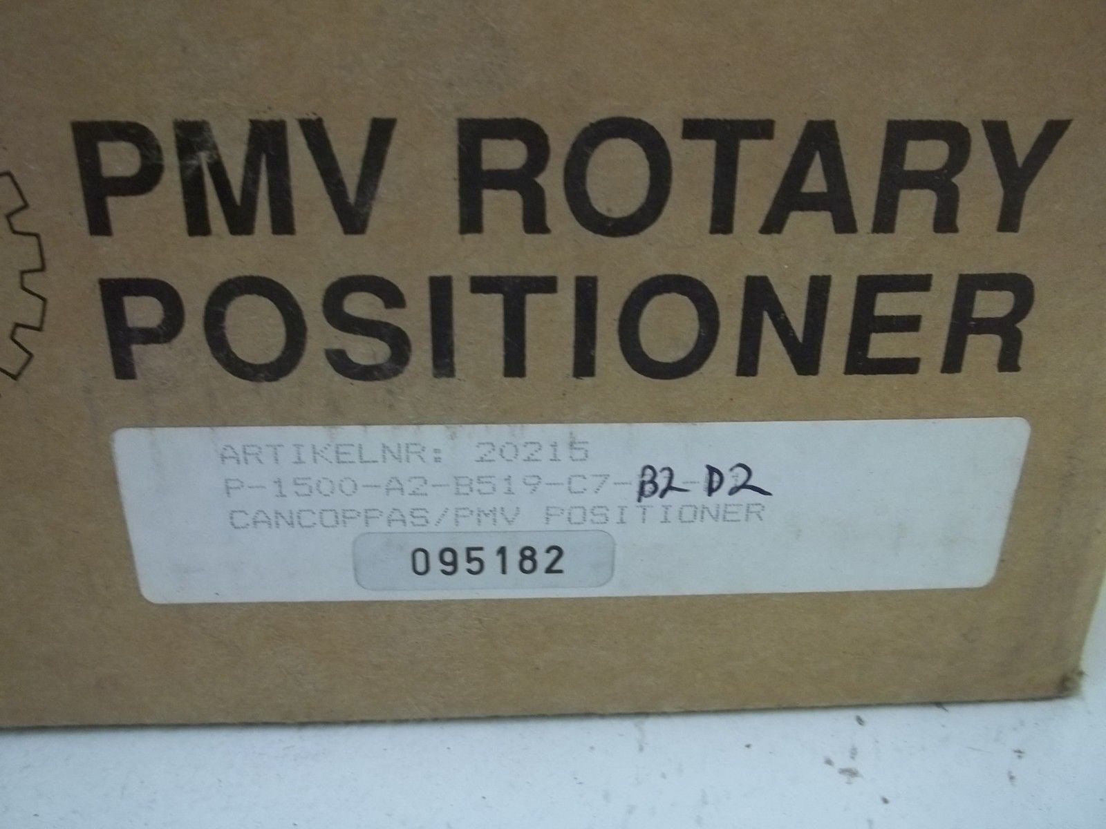 PWV MODEL P-1500 *NEW IN BOX*