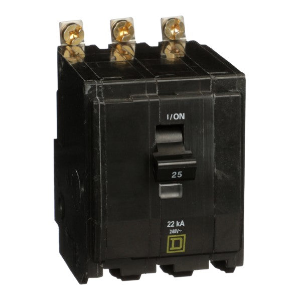 SQUARE D QOB325VH (PKG OF 3) 25A 120/240V NEW IN SQUARE D PACKAGE NSMP