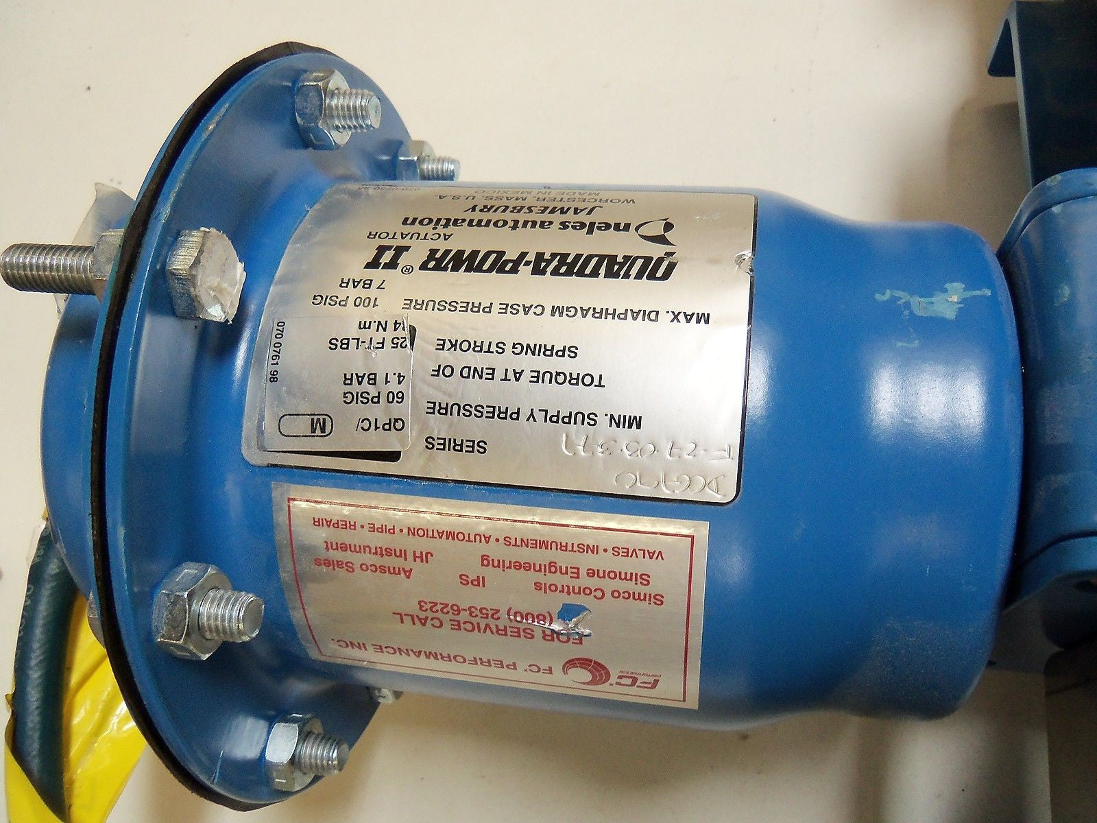 QUADRA-POWER II ACTUATOR QP1C ABB POSTIONER AV2320010