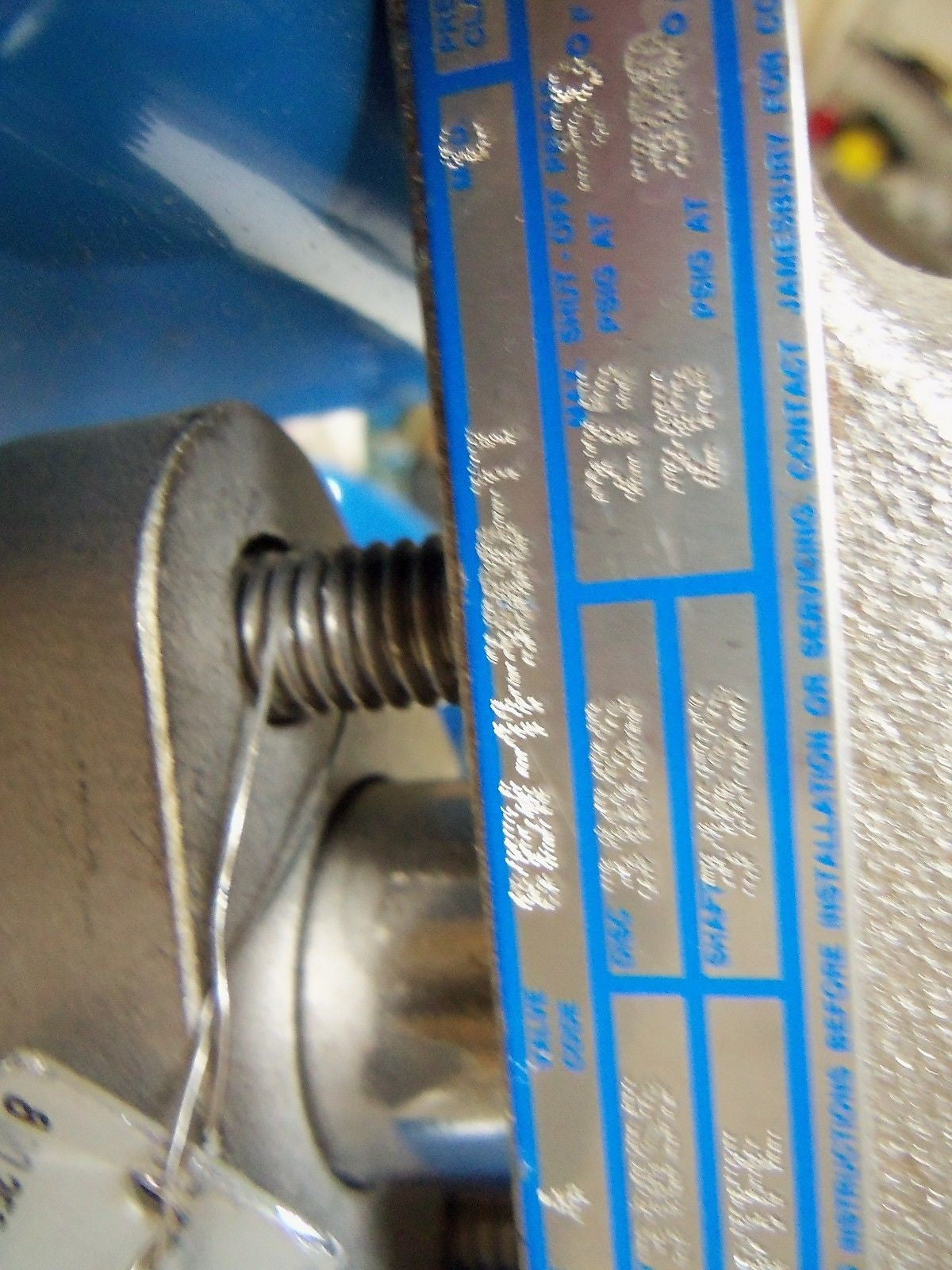 QUADRA-POWER II ACTUATOR QP2C ABB POSTIONER AV2320010 *USED*