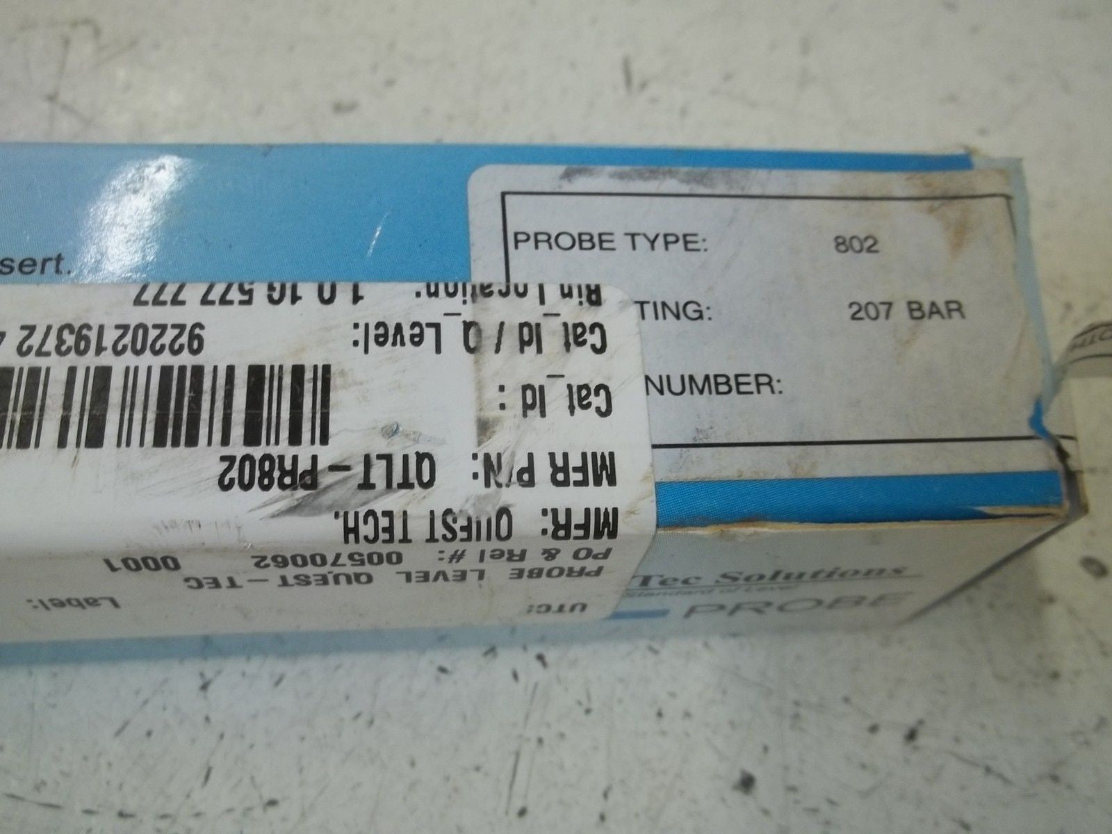 QUEST-TEC SOLUTIONS PROBE TYPE 802 *USED*