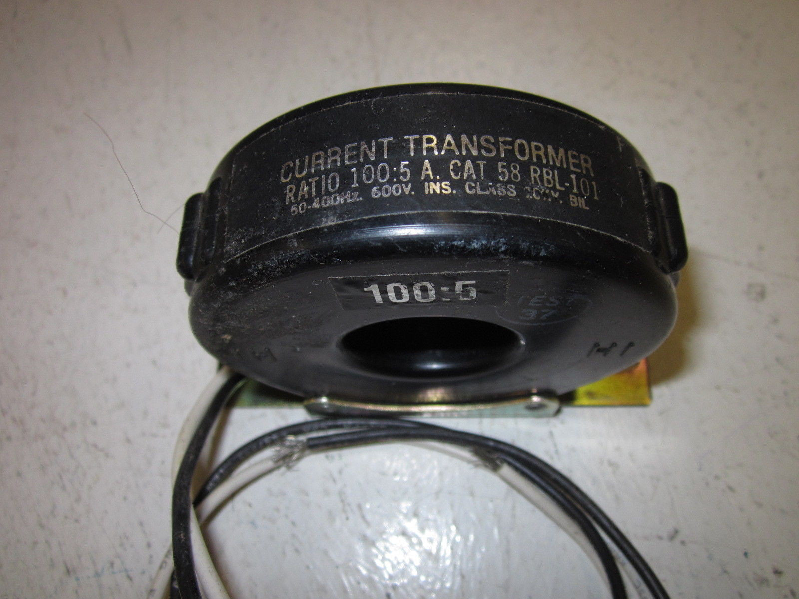 RAM METER INC. 58 RBL-I01 600V CURRENT TRANSFORMER *NEW NO BOX*