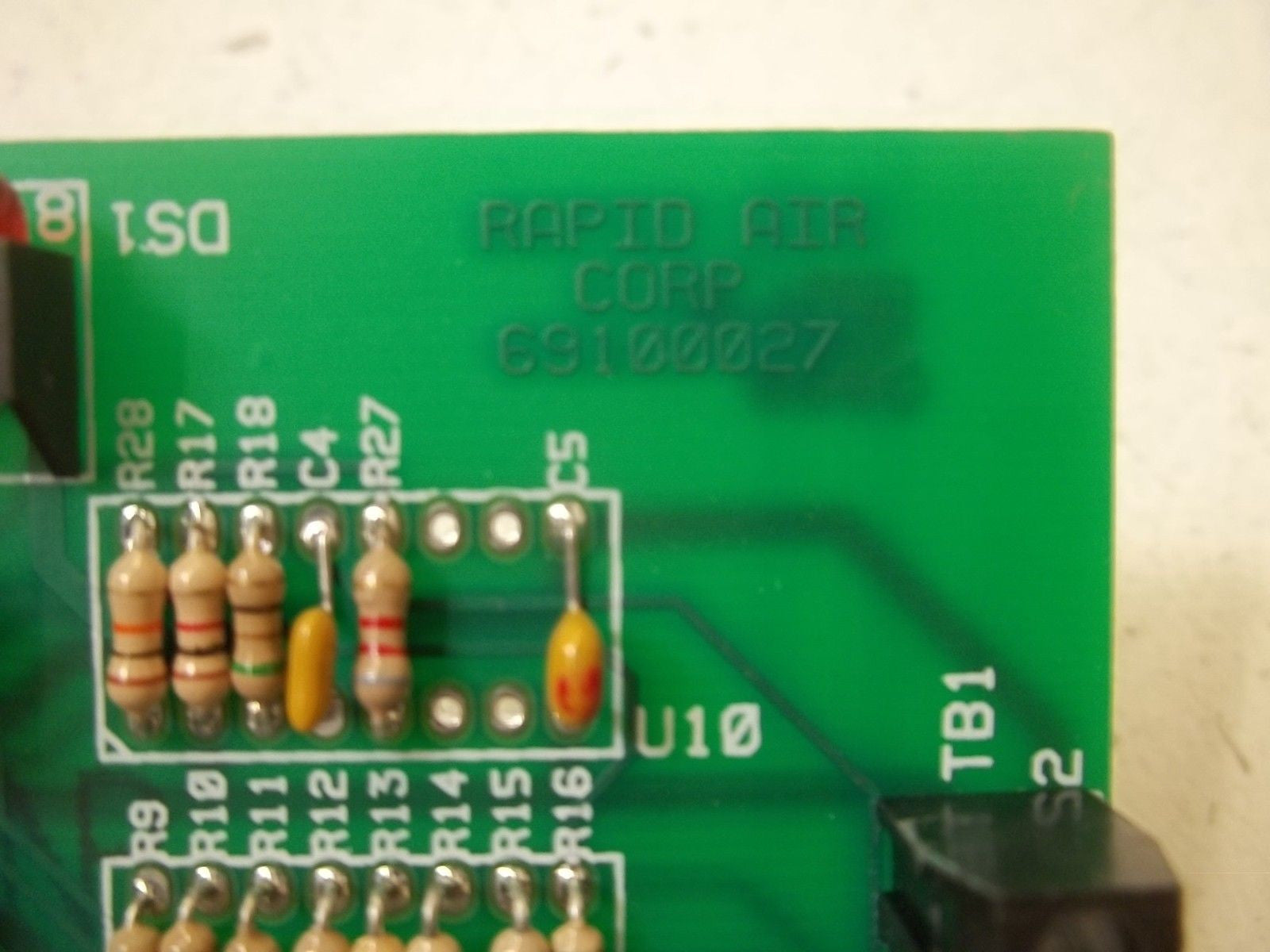 RAPID AIR CORP. 69100027 CONTROL BOARD *USED*