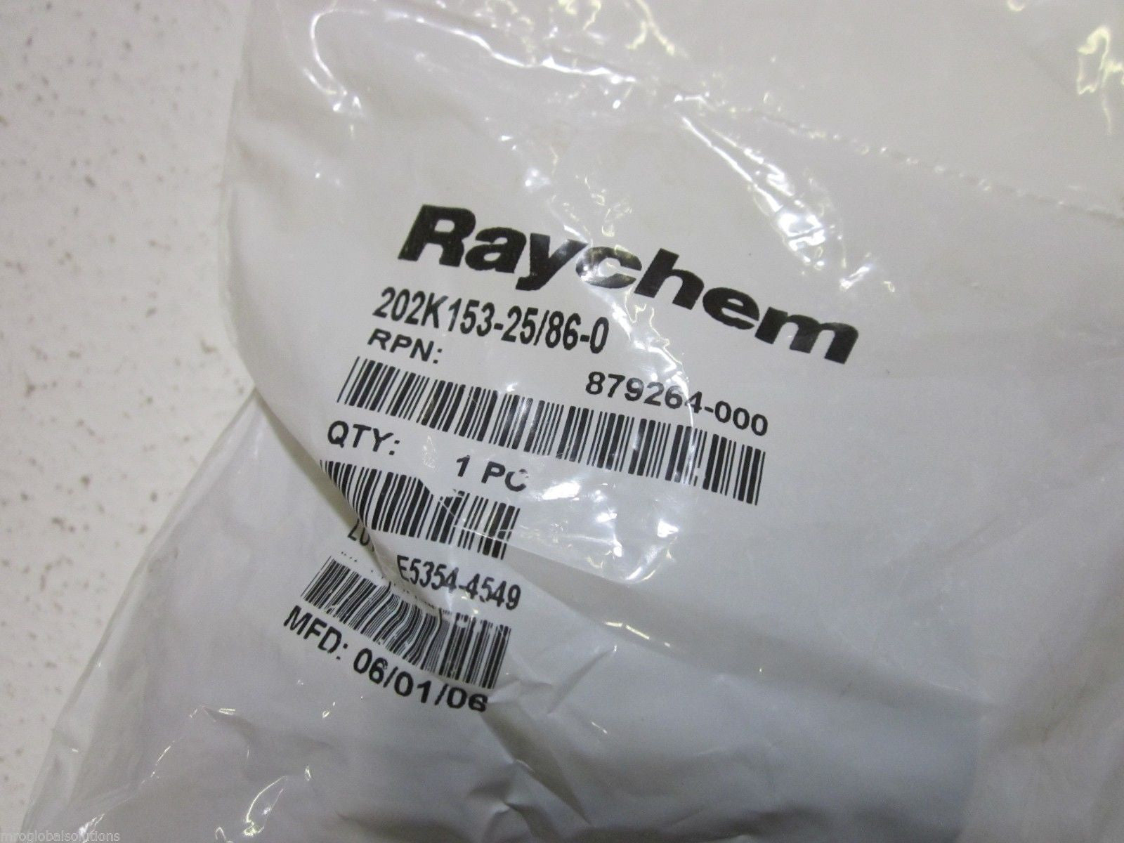 RAYCHEM 202K153-25/86-0 *NEW IN A FACTORY BAG*