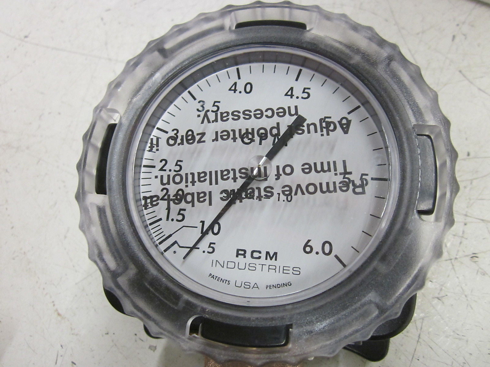 RCM INDUSTRIES 1/2-71-L-6-D GAUGE FLOW 1/2" .5-6.0GPM 180PSIG *NEW IN BOX*