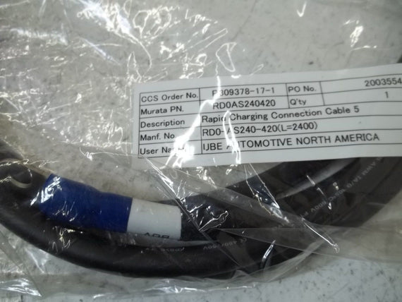 RD0AS240420 RAPID CHARGING CONNECTION CABLE 5 *NEW NO BOX*
