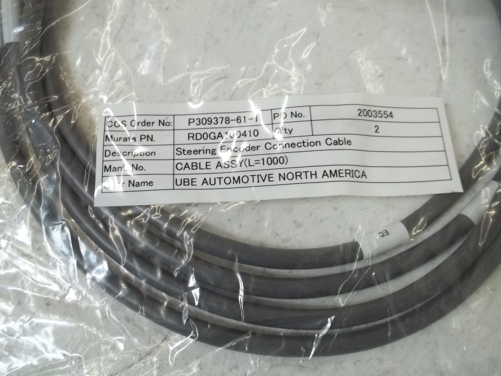 RD0GA100410 STEERING ENCODER CONNECTION CABLE *NEW NO BOX*