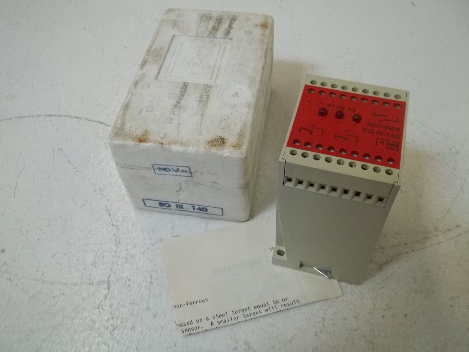 RECHNER EGIII-140 *NEW IN BOX*