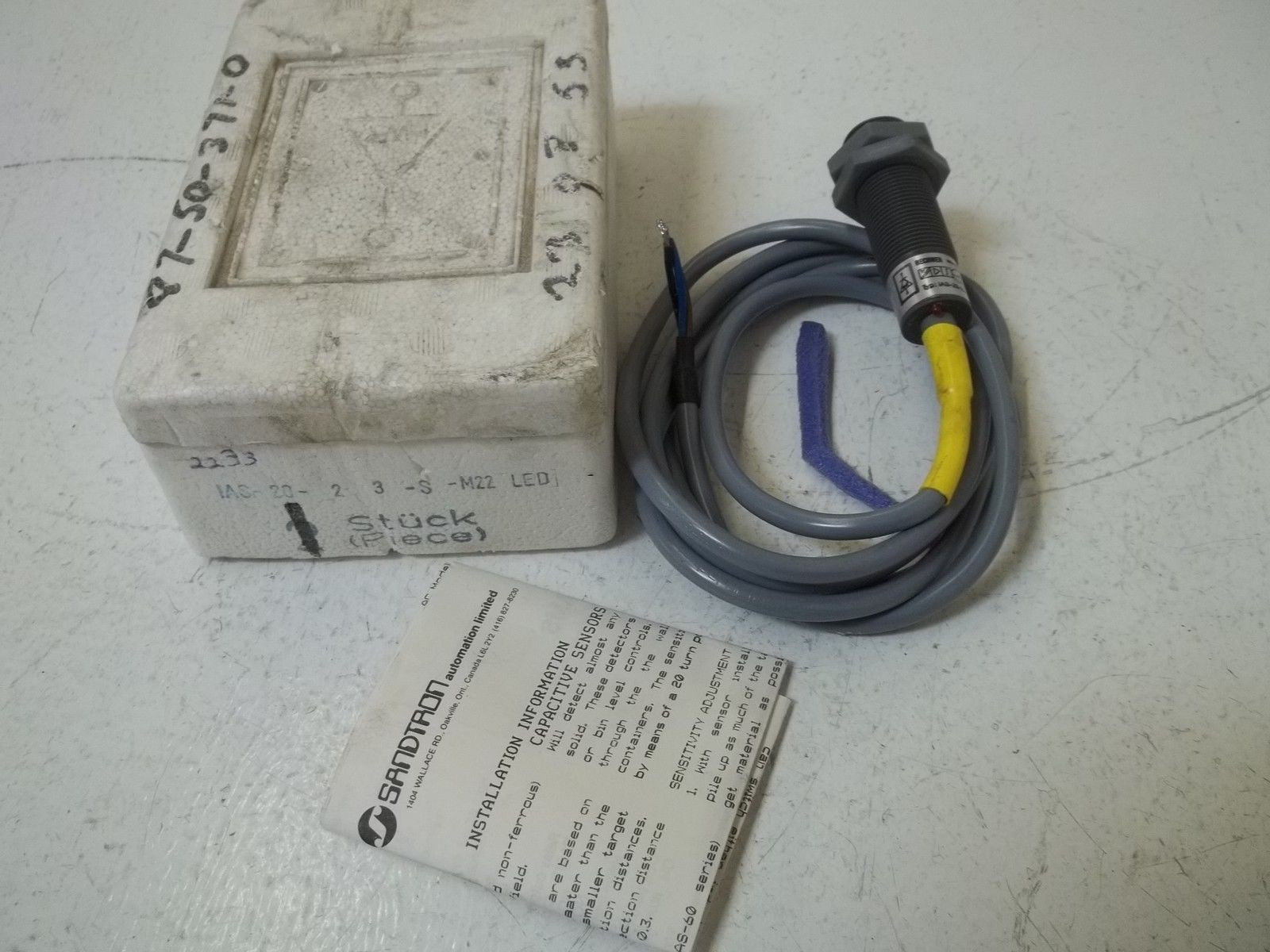 RECHNER IAS-20-23-S-M22 *NEW IN BOX*
