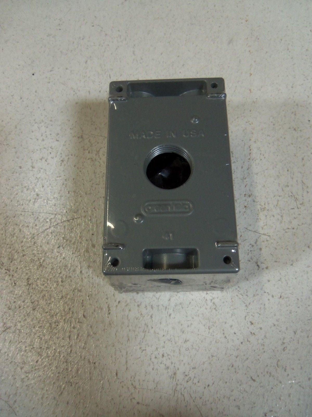 RED DOT DEEP OUTLET BOX 3/4" IHD4-2 *NEW NO BOX*