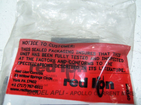 RED LION APLID400 CURRENT METER *NEW*