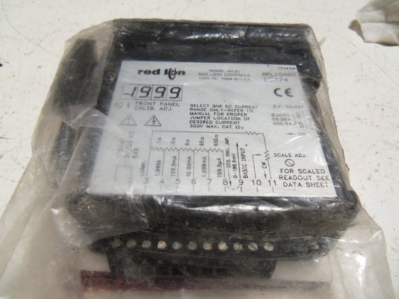 RED LION APLID400 CURRENT METER *NEW*