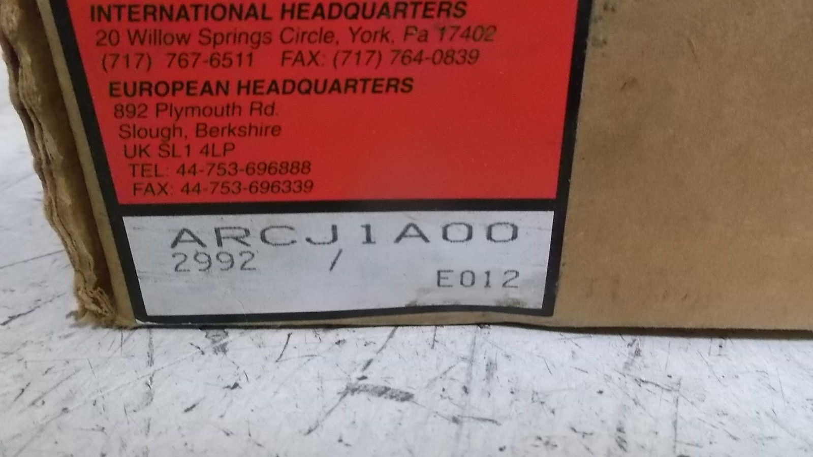 RED LION CONTROLS ARCJ1A00 RING KIT *NEW IN BOX*