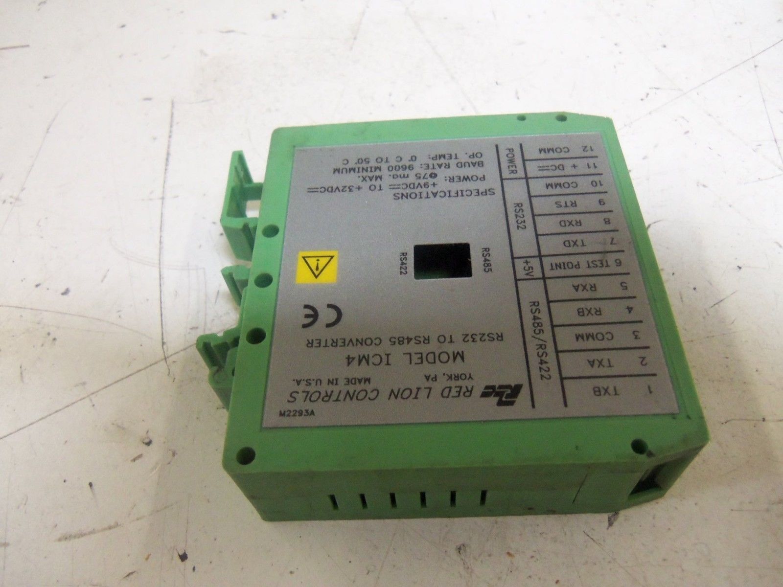 RED LION CONTROLS ICM40030 SERIAL CONVERTER MODULE *USED*