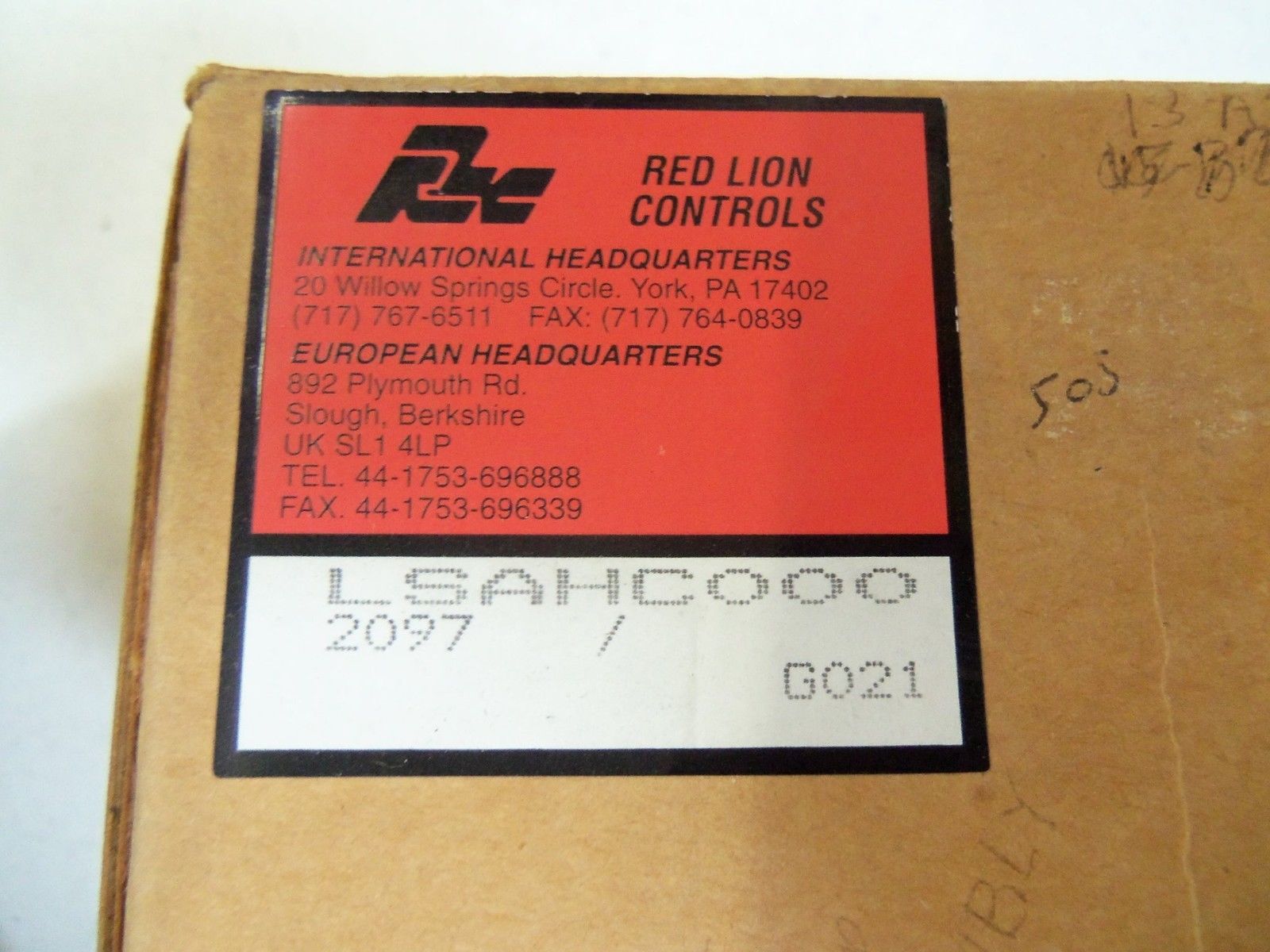 RED LION CONTROLS LSAHC000 *NEW IN BOX*